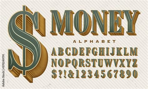money sign font.